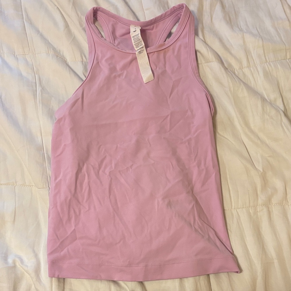 lululemon athletica Light Pink Tank Top